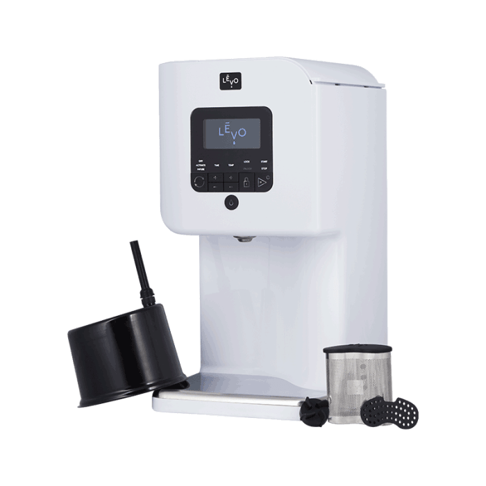 The Levo II comes with what you see here. Once you get the hang of it, its easy to use and clean.