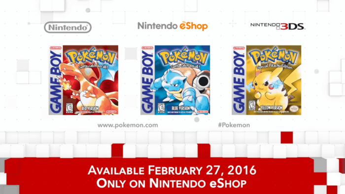 The first generation of "Pokémon" games were so popular they were re-released on the 3DS as part of the franchises 20th anniversary.