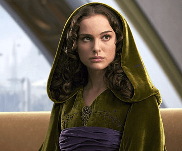 Since Episode Two, Anakin ans Padme's relationship has blossomed. They have married, and she is pregnant.