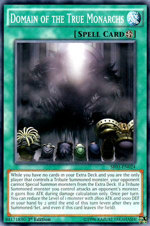 Maybe the new Monarchs would be able to keep pace with other decks if their poster boy got his fat butt off his high chair.
