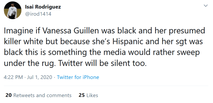 Some people think certain media outlets ignored the Vanessa Guillen story because of her killer's race