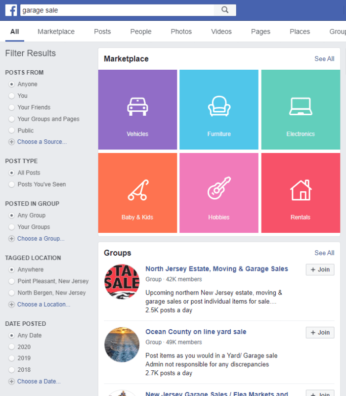 â–˛ Stuff doesn't just appear like magic. There's a method to how and why certain Pages & Groups appear when you do a search on Facebook...