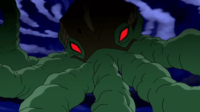 Diagon in ben10 an octopus like slave master