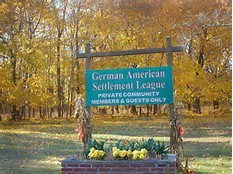A large contingent of Germans settled near Montauk Point Long Island, New York and introduced an eugenics program of sterilization and Aryan influence.
