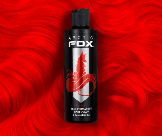 How to Dye Your Hair Ariel-Red: A Review of Arctic Fox Semi-Permanent ...