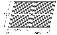 Original cooking grate design was made for searing food evenly for great flavor and locked-in moisture while grilling.