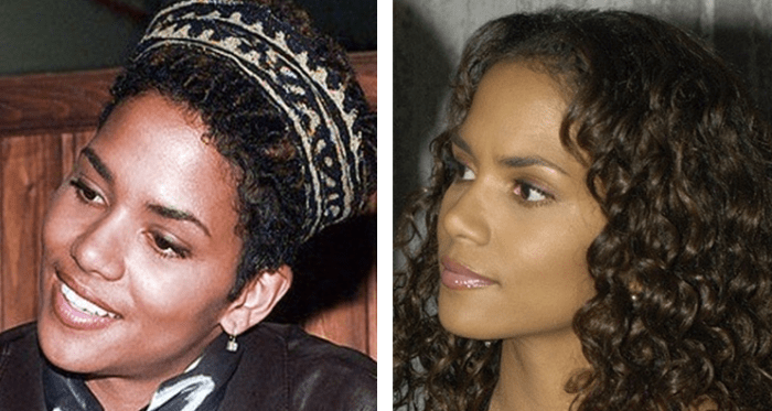 African American Rhinoplasty. Black nose jobs. Halle Berry has allegedly thinned her nose out over the years.