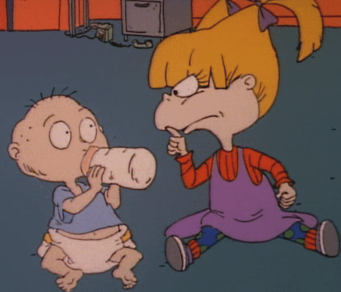 Angelica intimidates Tommy. All in a day's play!