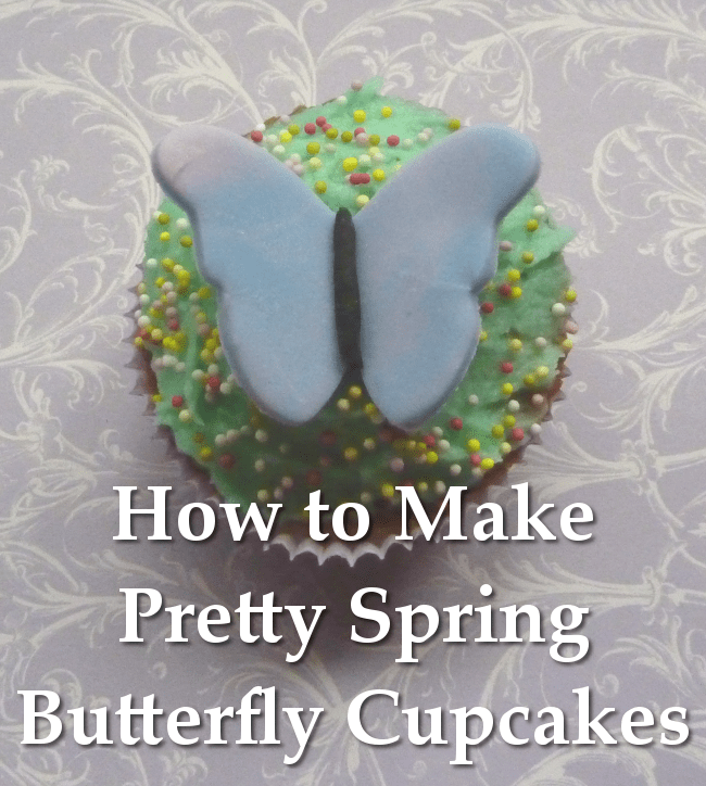 Beautiful Butterfly Cupcakes Ideal for Spring Celebrations