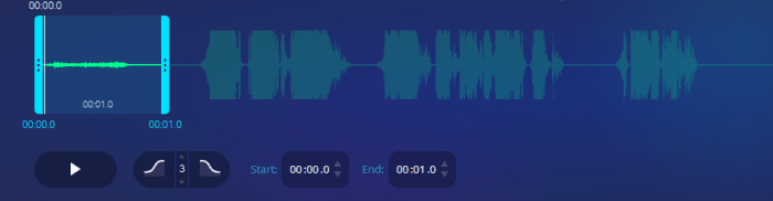An EVP recording as shown on a computer screen as it is analyzed by Gary after capturing it