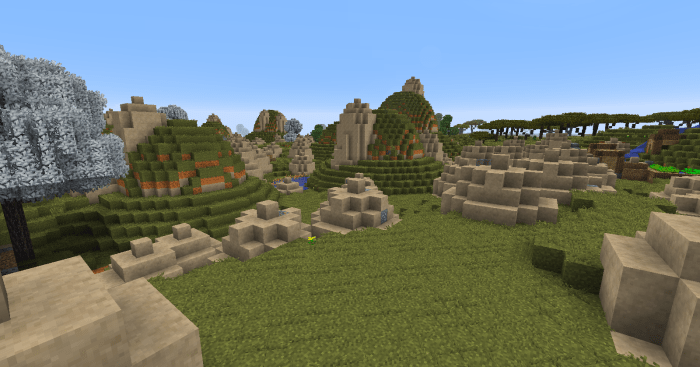 Badlands are fun places to explore and make for excellent battlegrounds, though building in one can be a nightmare thanks to all of the boulders.