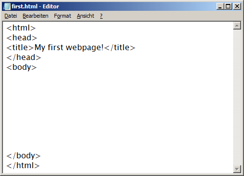 The title can be a normal sentence with capitals and lowercase characters. This example has an exclamation mark at the end of the title.