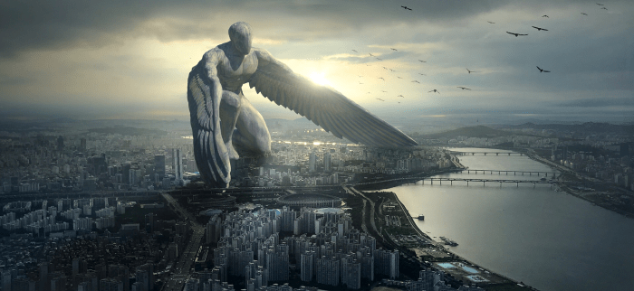 Heavenly Hosts: The Principalities and Thrones can be Loving Guides yet They inspire Fear as Well in Darkness.