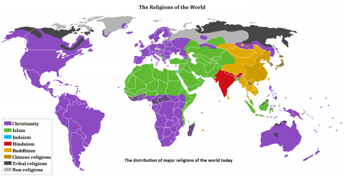 The 5 Major Religions Of The World - HubPages