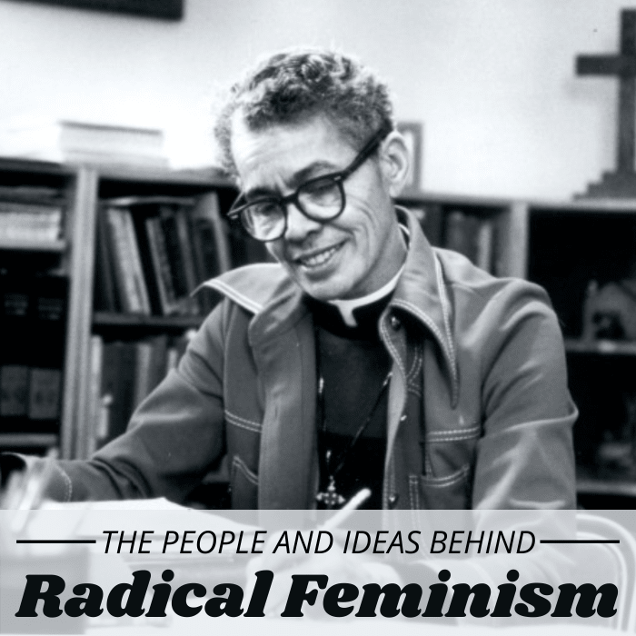 Pictured here is radical feminist Pauli Murray.