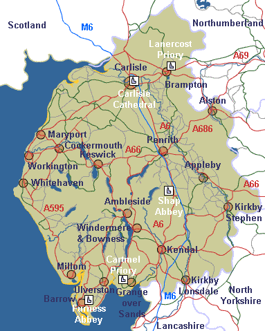 Cumbria in the north-west of England was part of the Pictish kingdom of the Strathclyde Britons until the Scots took power. Carlisle has changed hands several times between Scotland and England