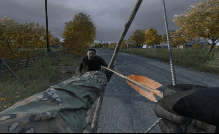 The Improvised Bow is a silent weapon, but using it properly will take some practice.