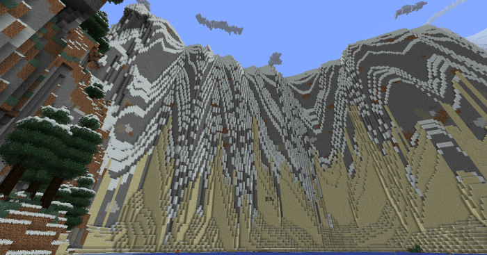 Alps are absolutely massive and one of the cooler types of terrain... but they can also somehow pull sand from a nearby beach halfway up their sides.