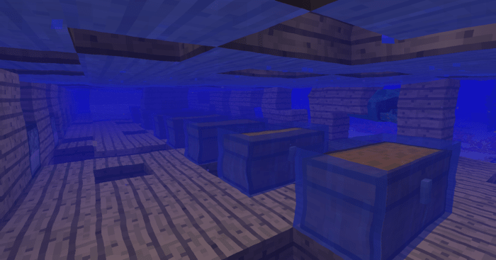 Shipwrecks are generally safe to explore, and the javelins, swords, and iron can really help anyone who needs some early-game equipment.