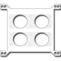 This is an artist's rendering of a restrictor plate.