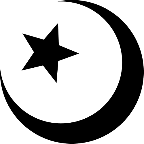 The crescent and star symbol was not used by Muhammad to symbolise Islam but came into popular use later.