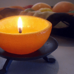 How To Make A Candle Out Of An Orange