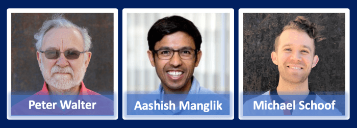 Peter Walter, Aashish Manglik, and Michael Schoof are the scientists behind the discovery of AeroNabs.
