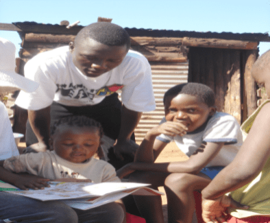 During the three-month period of ‘formal’ learning, classes are conducted by reading champions at participants’ homes (i.e. through face-to-face family-based teaching / mentoring). Participating families are also encouraged to learn together and on t