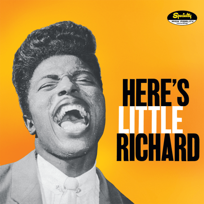 Little Richard "Here's Little Richard" Specialty Records SP-!00 12" LP Vinyl Record (1957) US Pressing