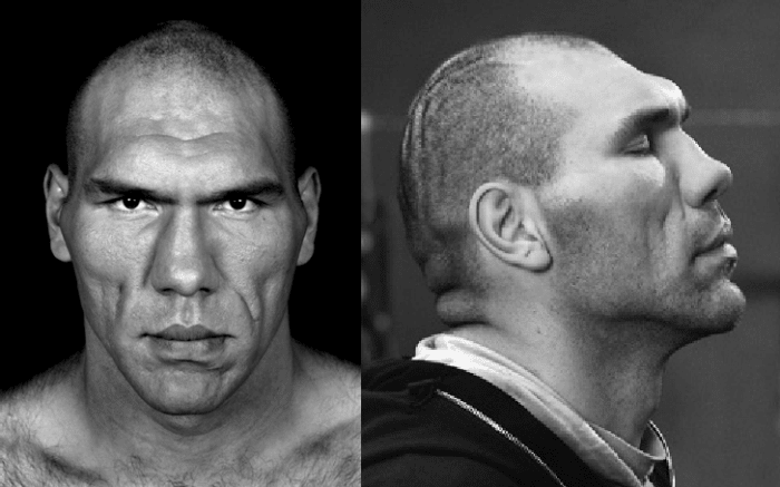 The Russian boxer, Nikolai Valuev, is an example that Neanderthal or Bigfoot is still living in us.