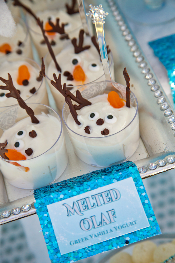 "Melted Olaf" Greek Vanilla Yoghurt