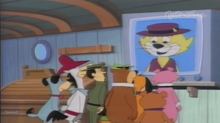 Top Cat played a role assigning missions in one of Yogi's later series, "Yogi's Treasure Hunt" (1985)