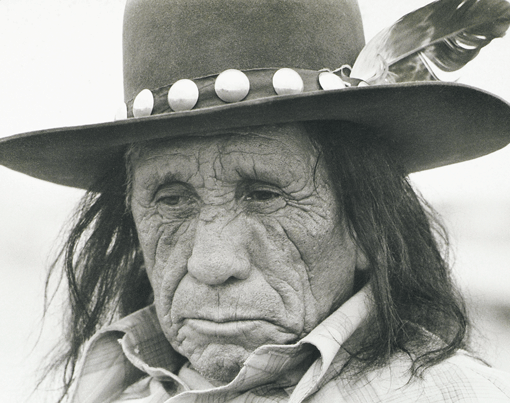 John Fire Lame Deer was a Lakota holy man, member of the Heyoka society, grandson of the Miniconjou head man Lame Deer, and father of Archie Fire Lame Deer. John Fire Lame Deer was a Mineconju-Lakota Sioux born on the Rosebud Indian Reservation.
