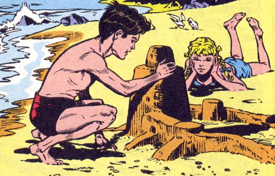 "The Lake" by Ray Bradbury as reproduced in EC Comics' "Vault of Horror" and written in "The October Country"