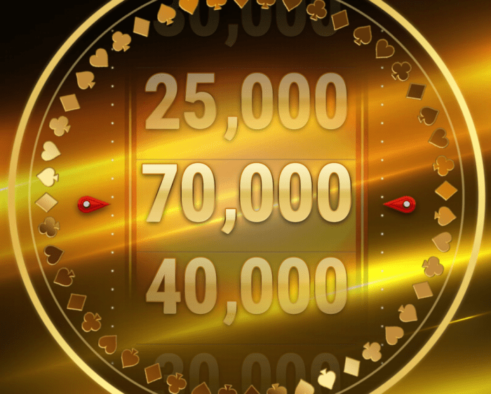 This is a picture of the golden jackpot wheel. You need to spin five normal wheels to get to spin this wheel.