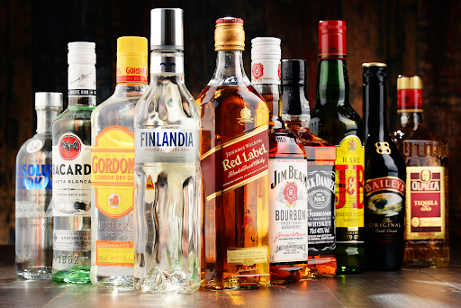 The above image is examples of alcohol brands. (Please take note that this is just an example and there is no promotional intent.)