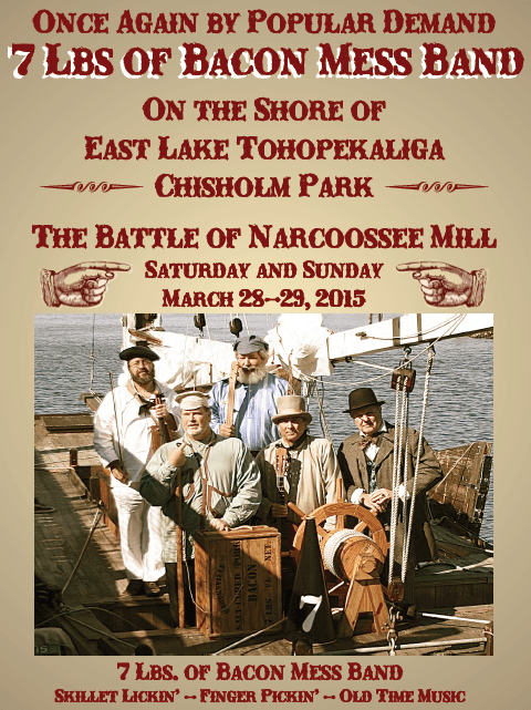 The group plays for many reenactment events around Florida. You can hear some of their songs on YouTube. They have a Facebook page too.