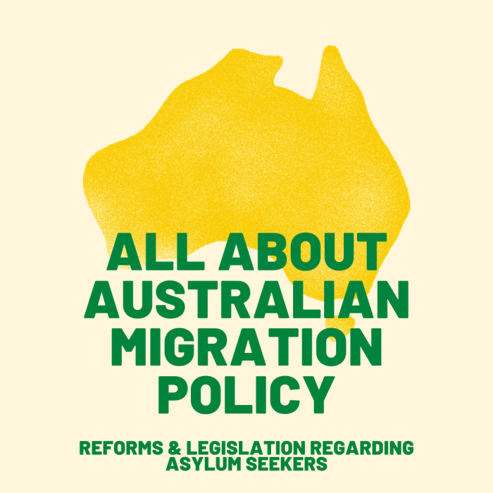 Since the Pacific Solution, we've adopted several reforms and new legislation to handle asylum seekers in Australia.