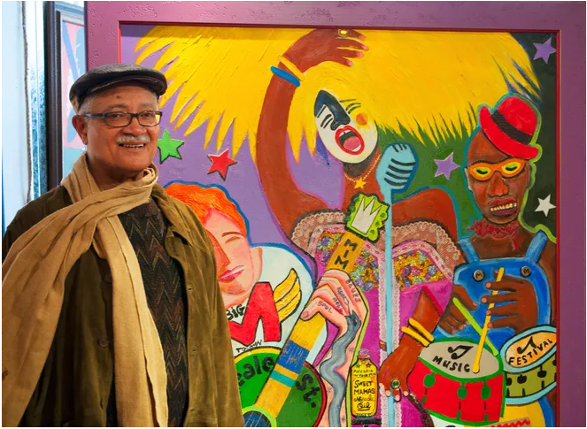 George Hunt was one of the most prominent artists fostered in the South. He admitted to being heavily influenced by Pablo Picasso.