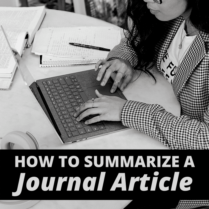 Writing a summary can help you better understand what you've read and how to use it as a source for your own work.