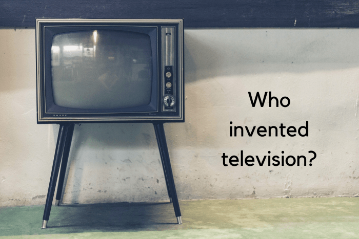 Scottish inventor John Logie Baird developed the first mechanical TV. American inventor Philo Farnsworth developed the electrical technology to bring TVs to the mass market.