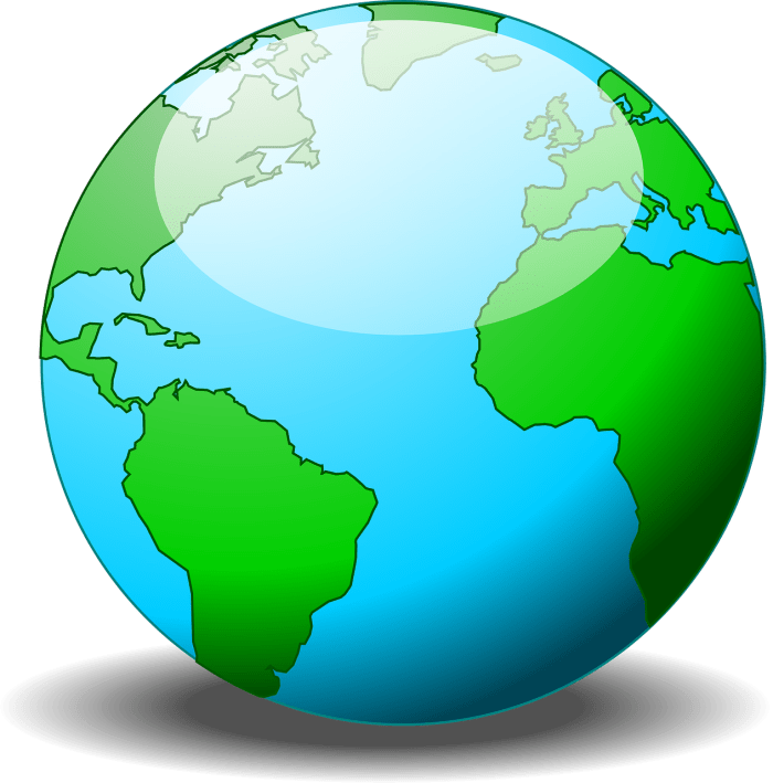 The Czech Republic is located in Central Europe and this map shows a map of the world in a rather interesting fashion.