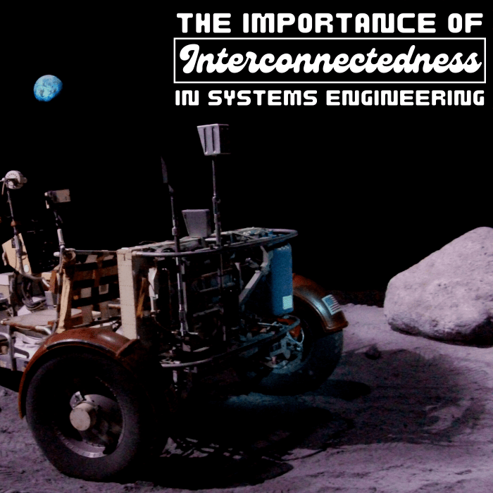 In a complex piece of technology like a moon rover, each component must work in complement with all of the others to ensure that the system as a whole does not break down.