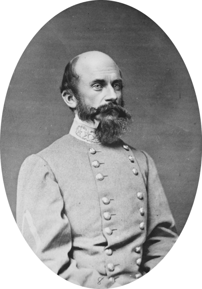 Confederate General Richard S. Ewell took command of "Stonewall" Jackson's troops after he death at Chancellorsville.