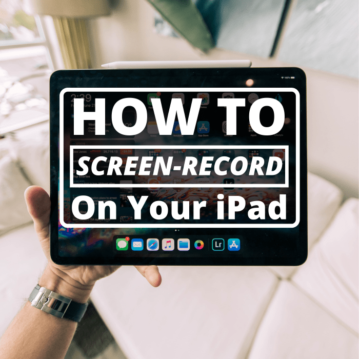 Learn how to take recordings of your iPad screen so you can create demos and tutorials for friends, coworkers, trainees, or your YouTube channel.