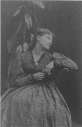 Portrait pf Alexa Wilding 1860s by John Robert Parsons Irish Photographer and Painter 1826 - 1909