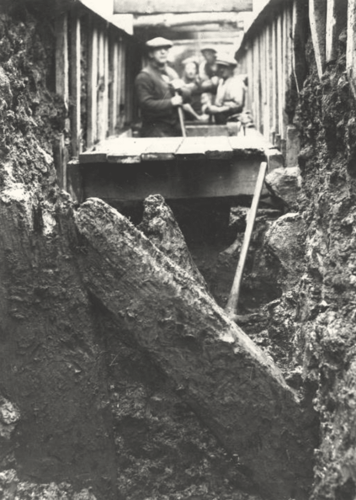Excavation of the New Castle, Newcastle-under-Lyme