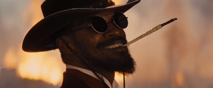 The film is deliberately anachronistic and shot with Tarantino's usual flair. But the film is deeper than it initially appears, making this more than just a bloody western.