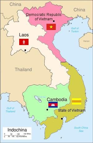 The Geneva Conference would divide Vietnam at the 17th parallel. North Vietnam would be given Ho Chi Minh's communists. South Vietnam would be given a western style government mainly supported by the United States.