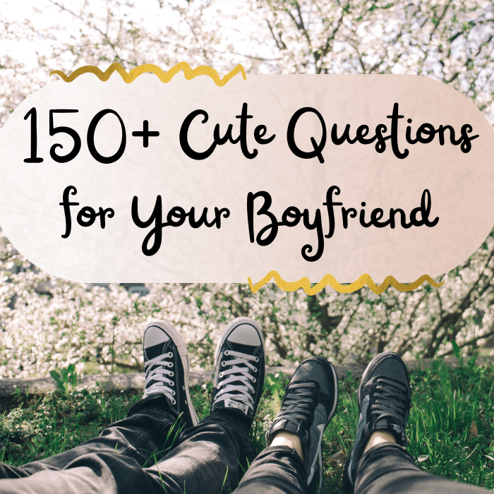 Want to spark a deep conversation with your guy or just enjoy some cute Q&A? These questions can help the two of you grow closer!